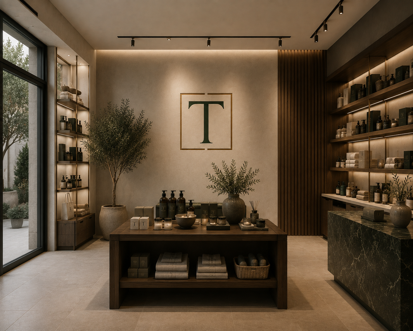 Curated retail offering